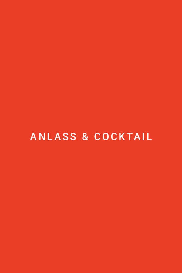 Anlass und Cocktail